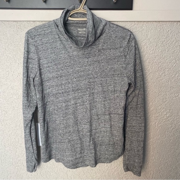 Madewell Whisper Cotton Turtleneck Size S - Picture 2 of 9